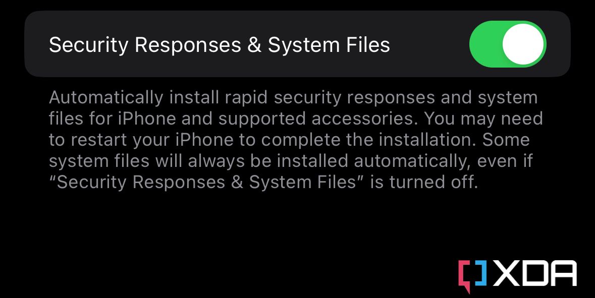 iOS Rapid Security Responses & System File Updates 1