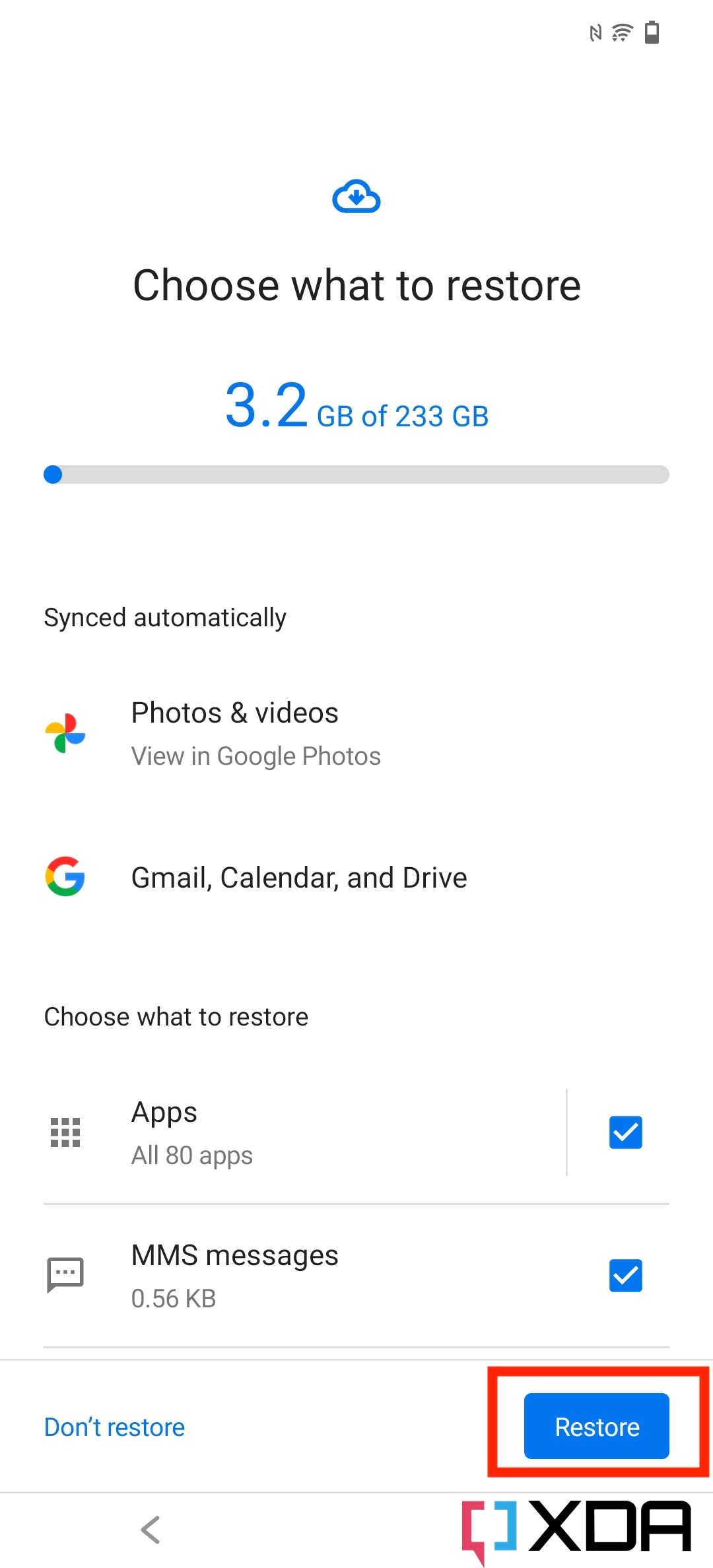 How to transfer data from an old Android phone to your new one
