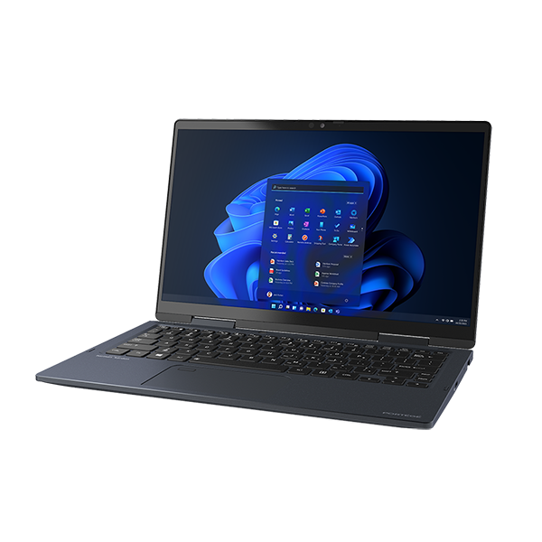Angled front view of the Dynabook Portégé X30W-K laptop