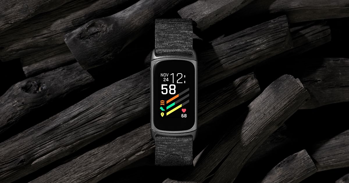 Fitbit Charge 5 in black lifestyle image