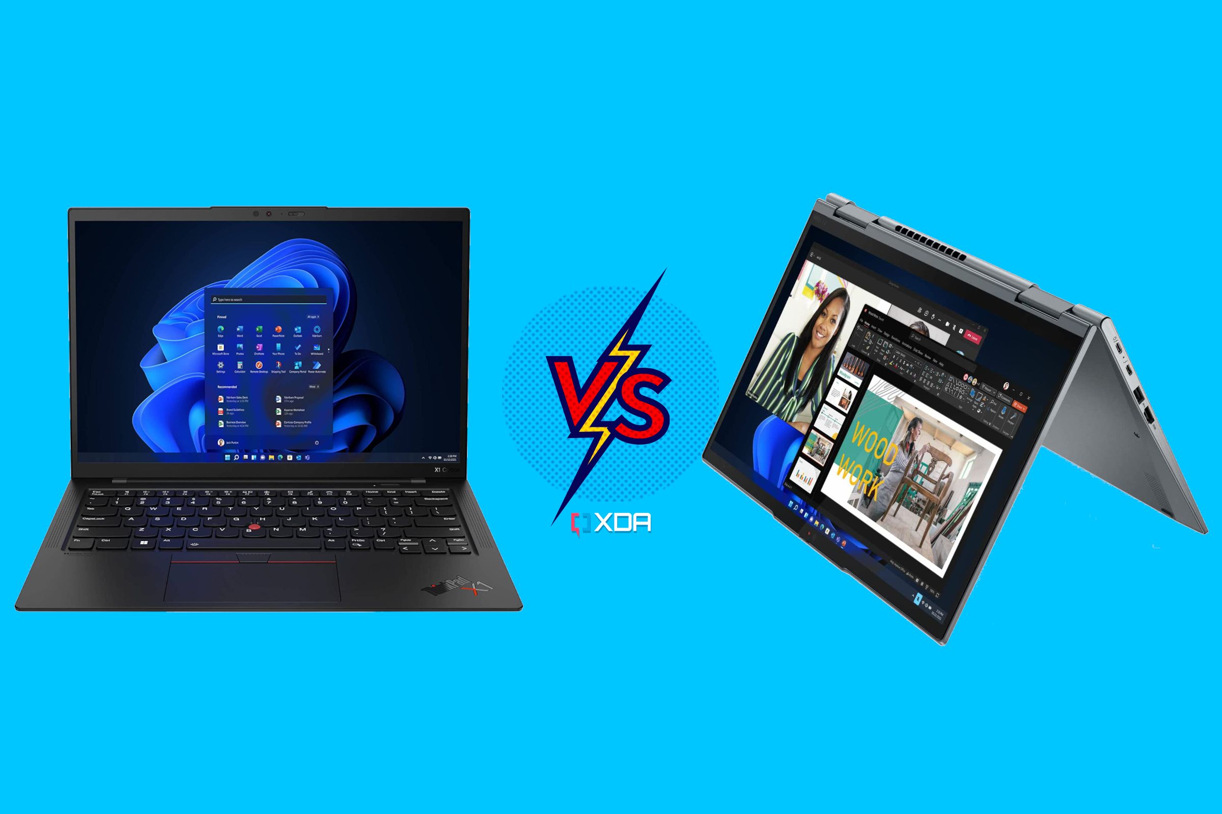 tyktflydende smukke Laboratorium Lenovo ThinkPad X1 Carbon vs ThinkPad X1 Yoga