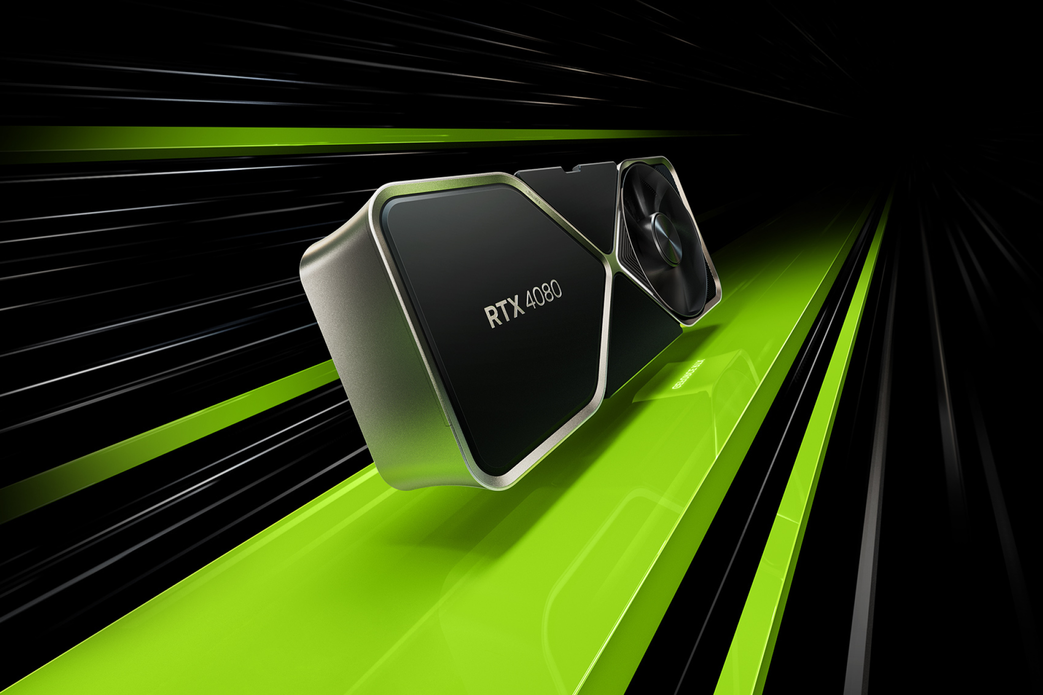 A render of the Nvidia RTX 4080.