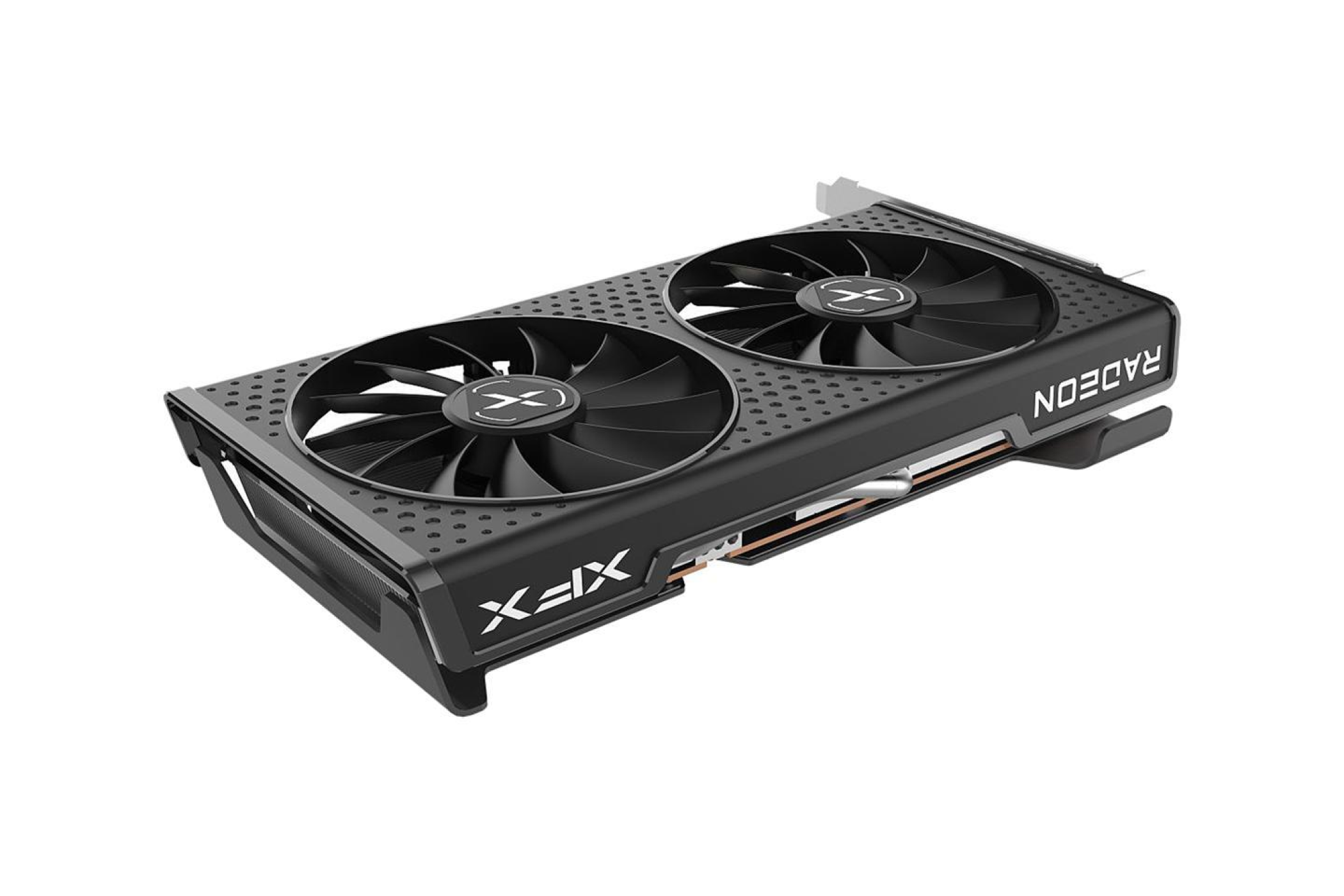 The XFX RX 6500 XT graphics card.