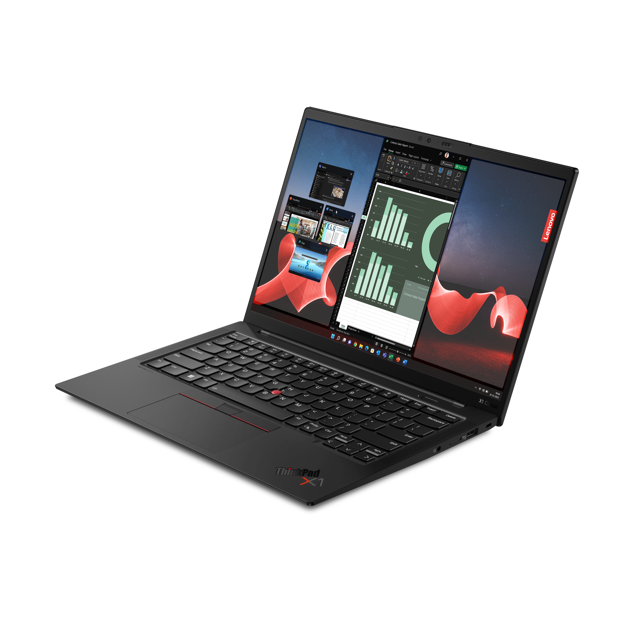 The display on the ThinkPad X1 Carbon Gen 11