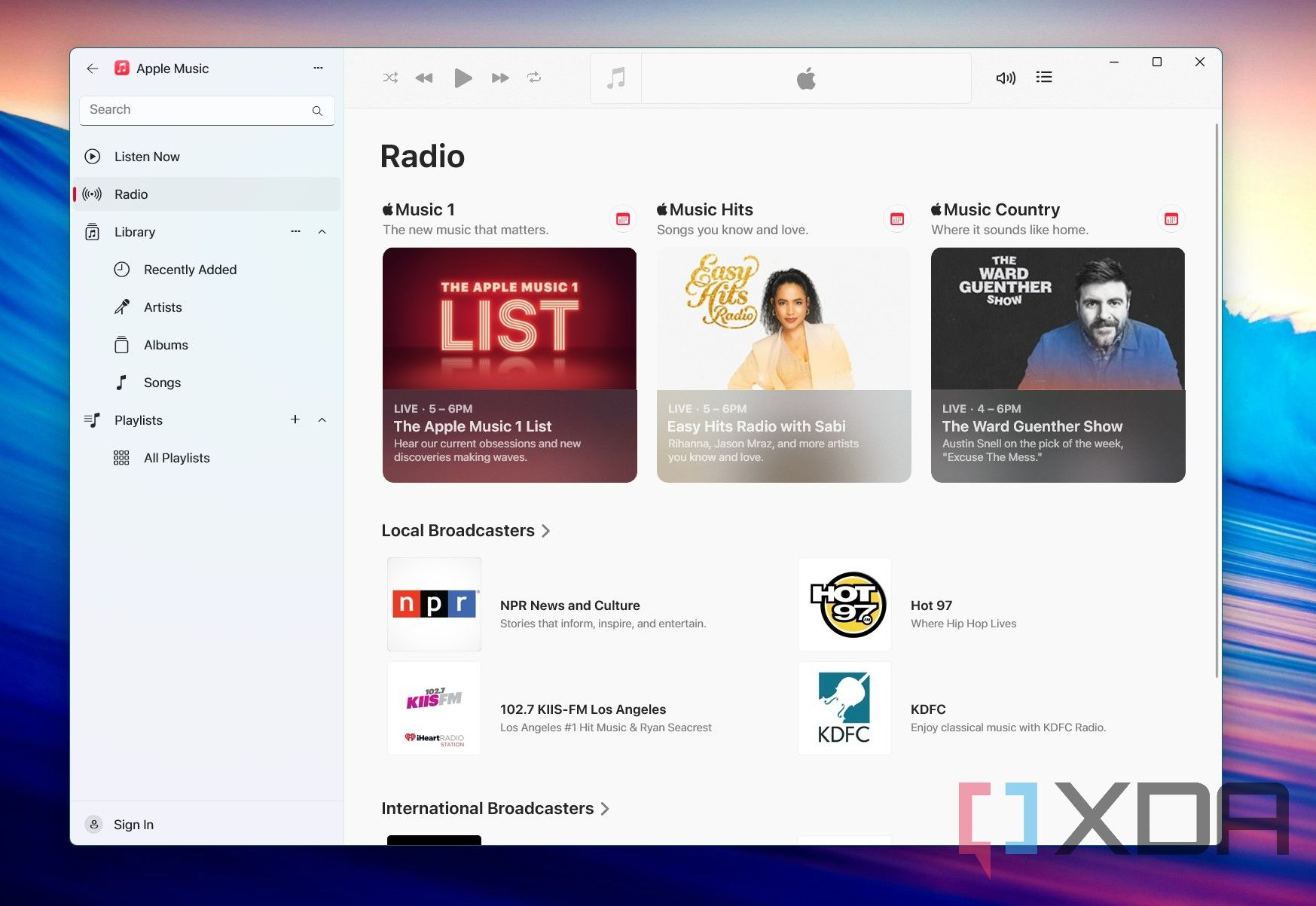 Apple Music, TV, and Devices preview apps arrive in the Microsoft Store