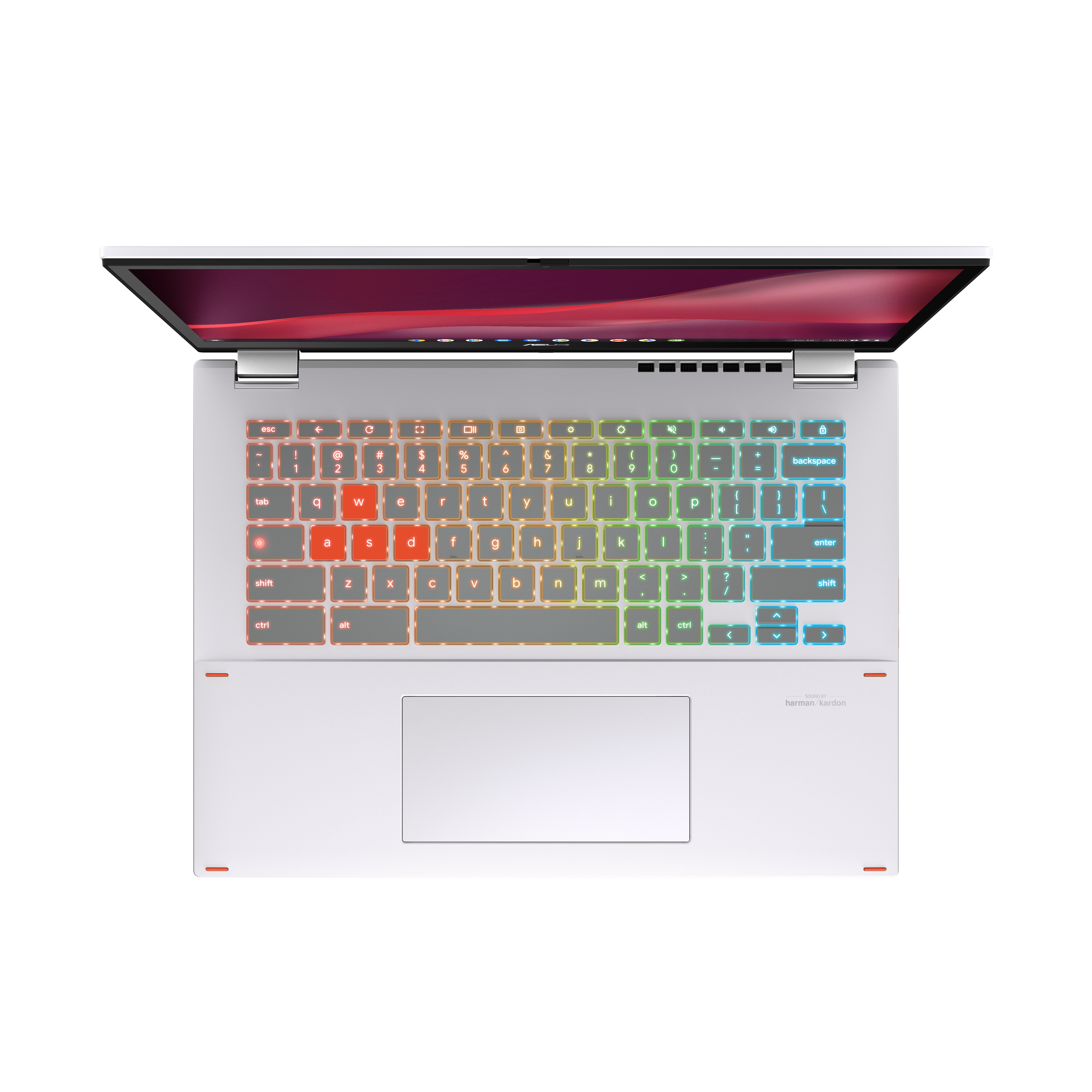 ASUS Chromebook Vibe CX34 Flip_CX3401_RGB backlit keyboard