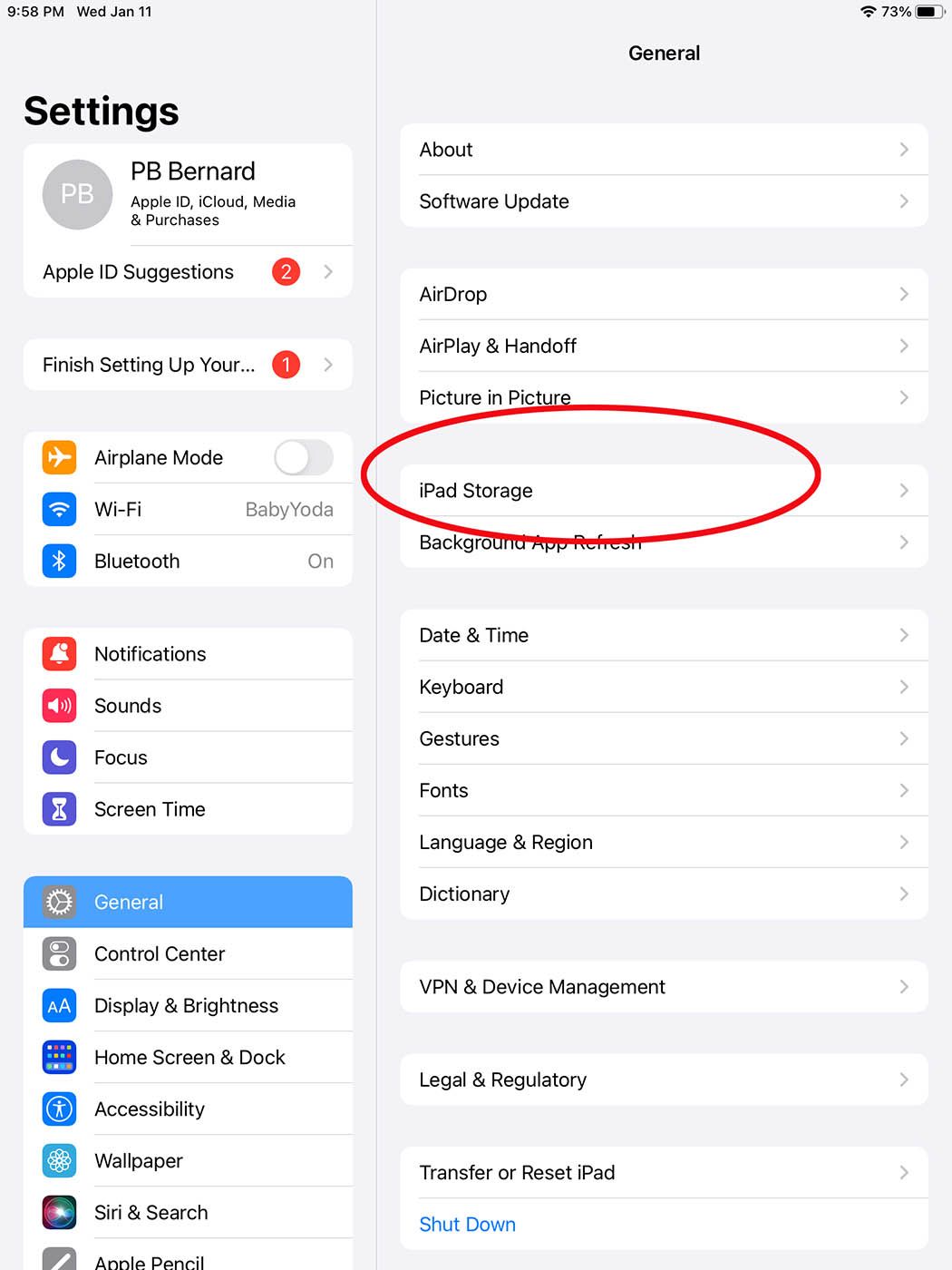 How to free up space on your iPad
