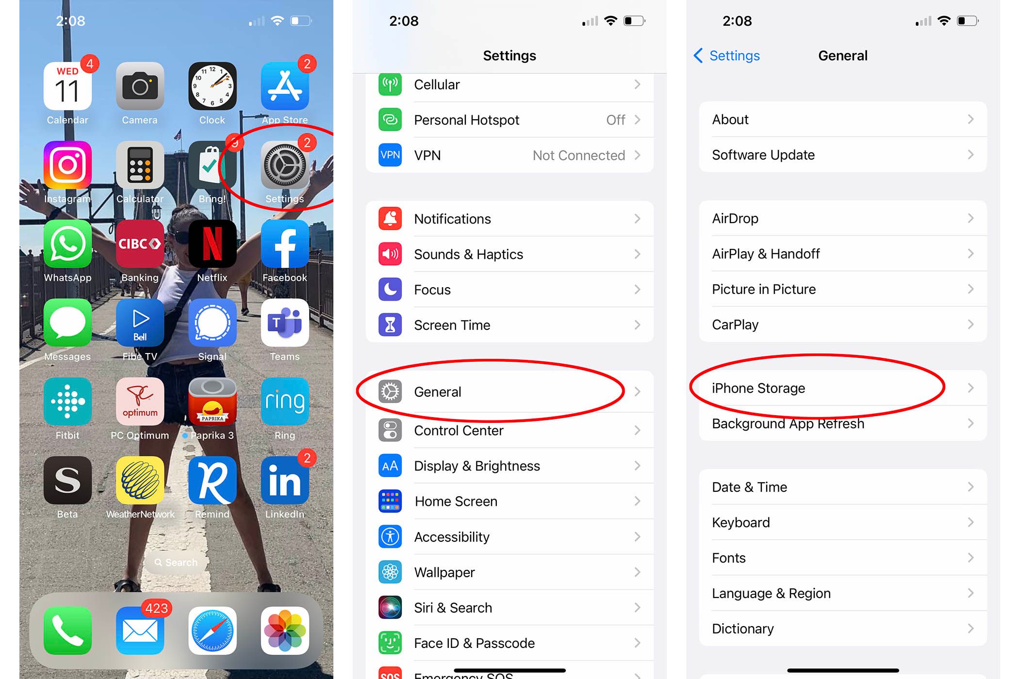How to free up space on iPhone tutorial