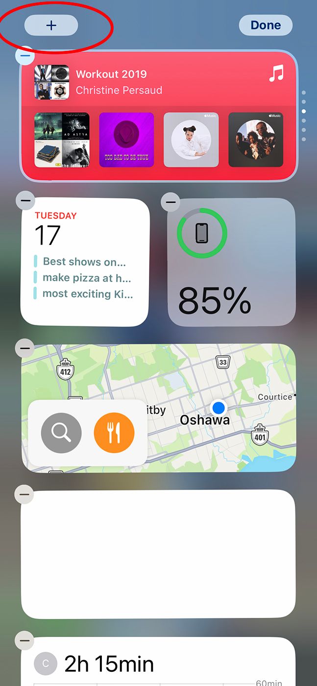 How to use widgets on an iPhone