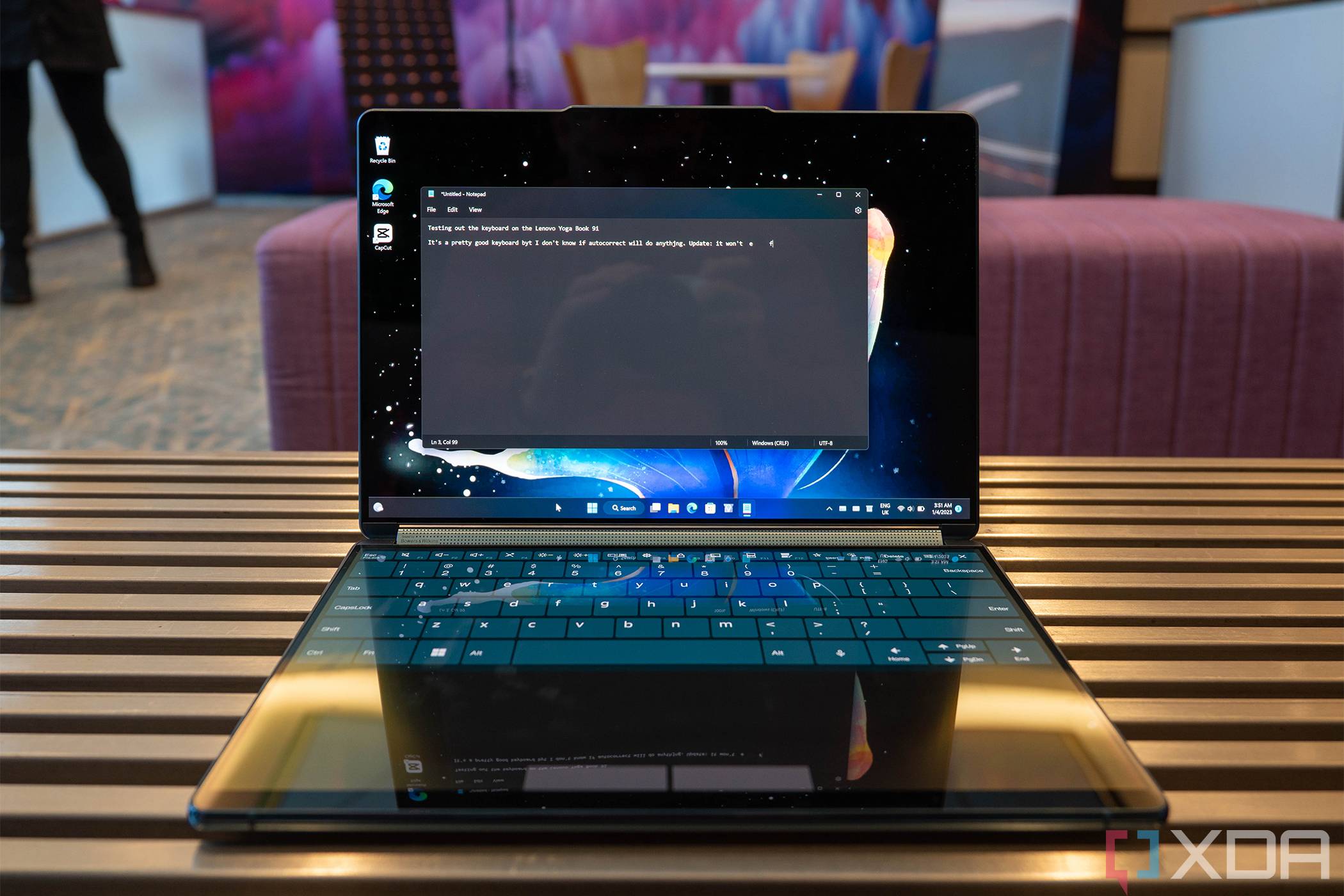 Film Protecteur D'écran BROTECT Pour Lenovo Yoga Book 9i Gen 10 - Ultra-clair, Anti-rayures, Anti-empreintes