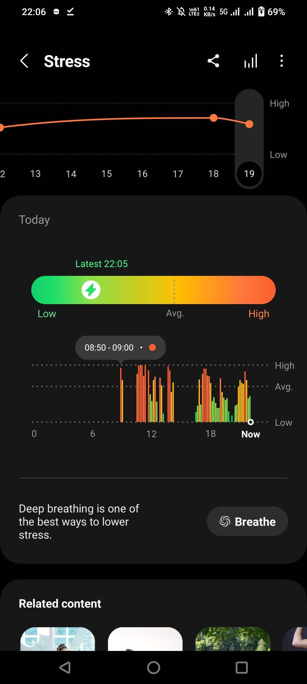 Samsung health stress monitor new arrivals