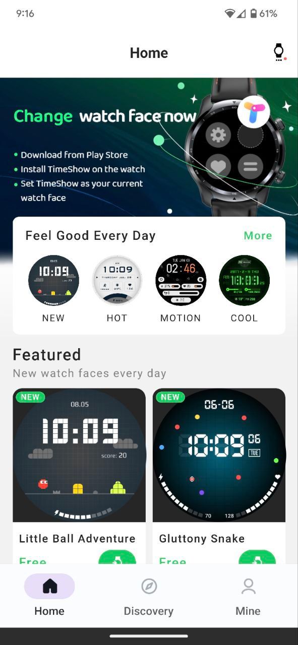 Free ticwatch online faces