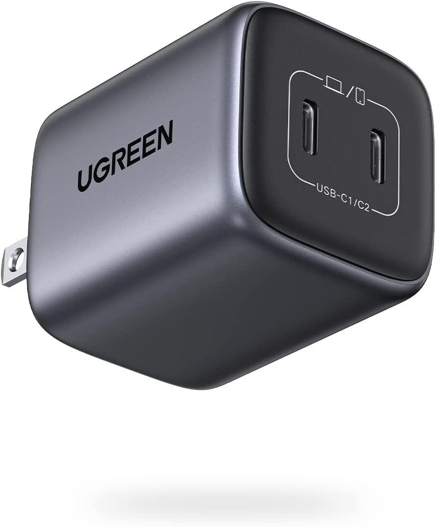 Ugreen 45W Nexode charger on a white background.