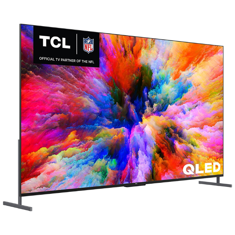 Le téléviseur intelligent 4K QLED HDR de 98 pouces de TCL bénéficie d ...