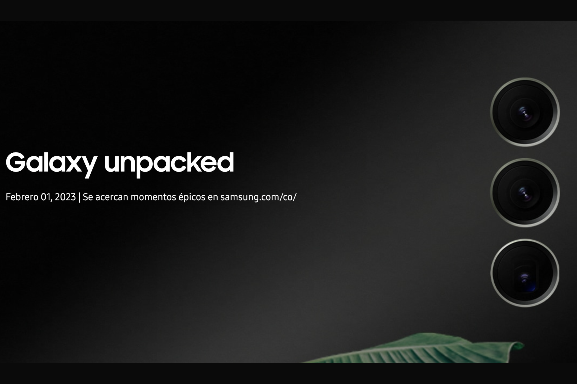 Samsung Galaxy Unpacked event banner 