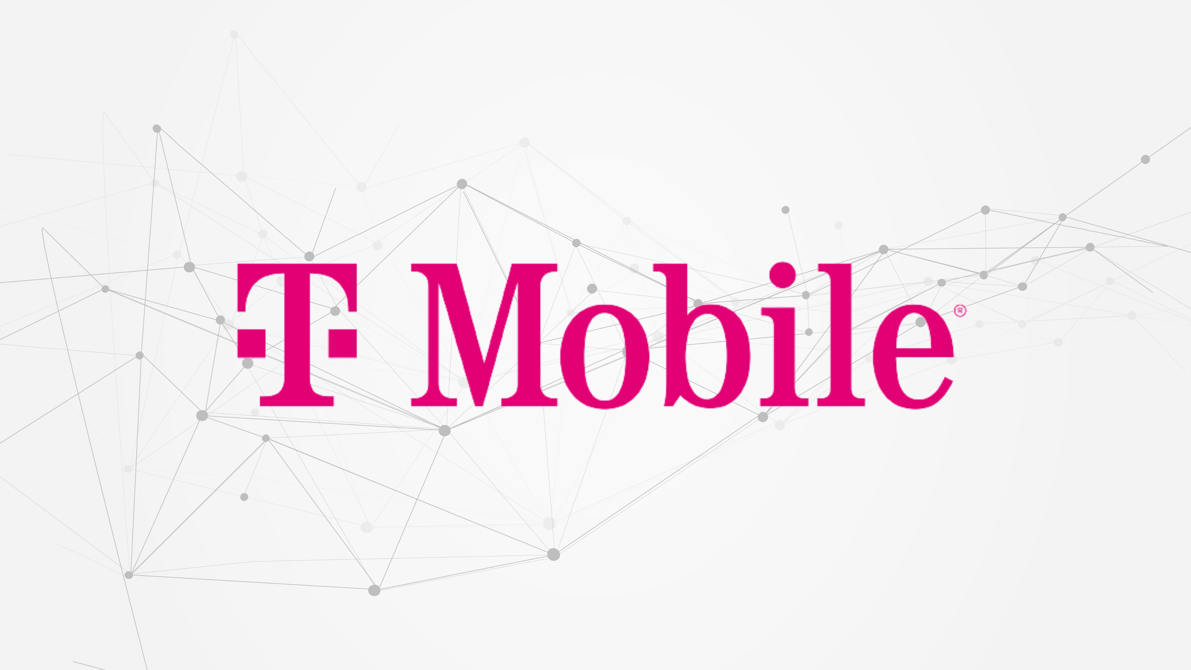 T-Mobile logo with data strands 