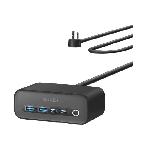 Anker 525 Charging Station render along with power cable