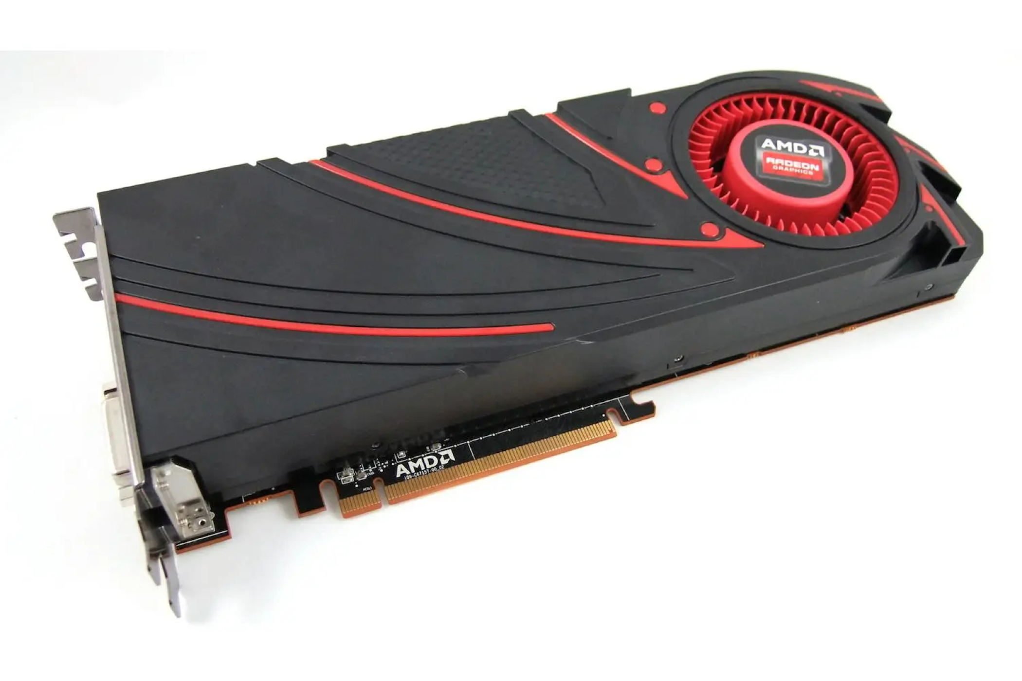 The AMD Radeon R9 290X GPU.