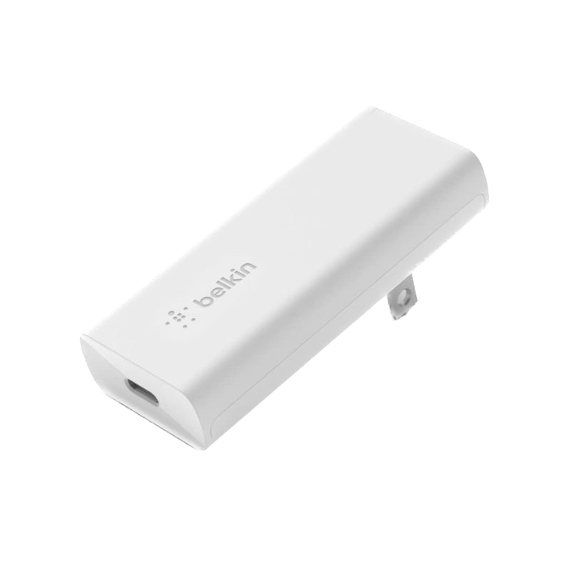 A render of the Belkin 20W charger for the Galaxy Tab S8 series.