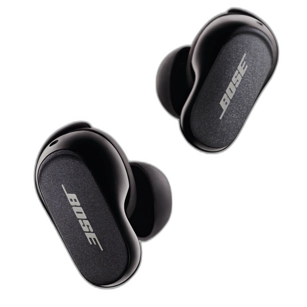 Outer shell of Bose QuietComfort Earbuds II in black 