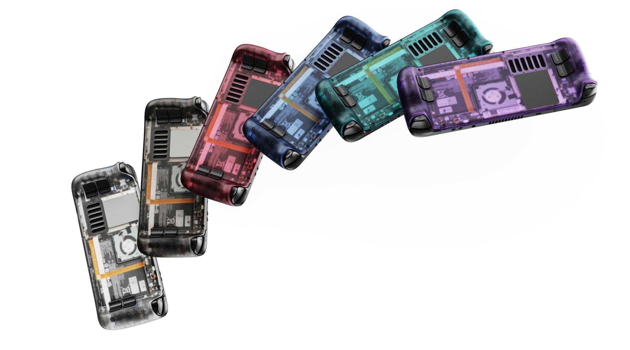 Steam Deck transparent backplates by JSAUX are launching in new colors on  February 27