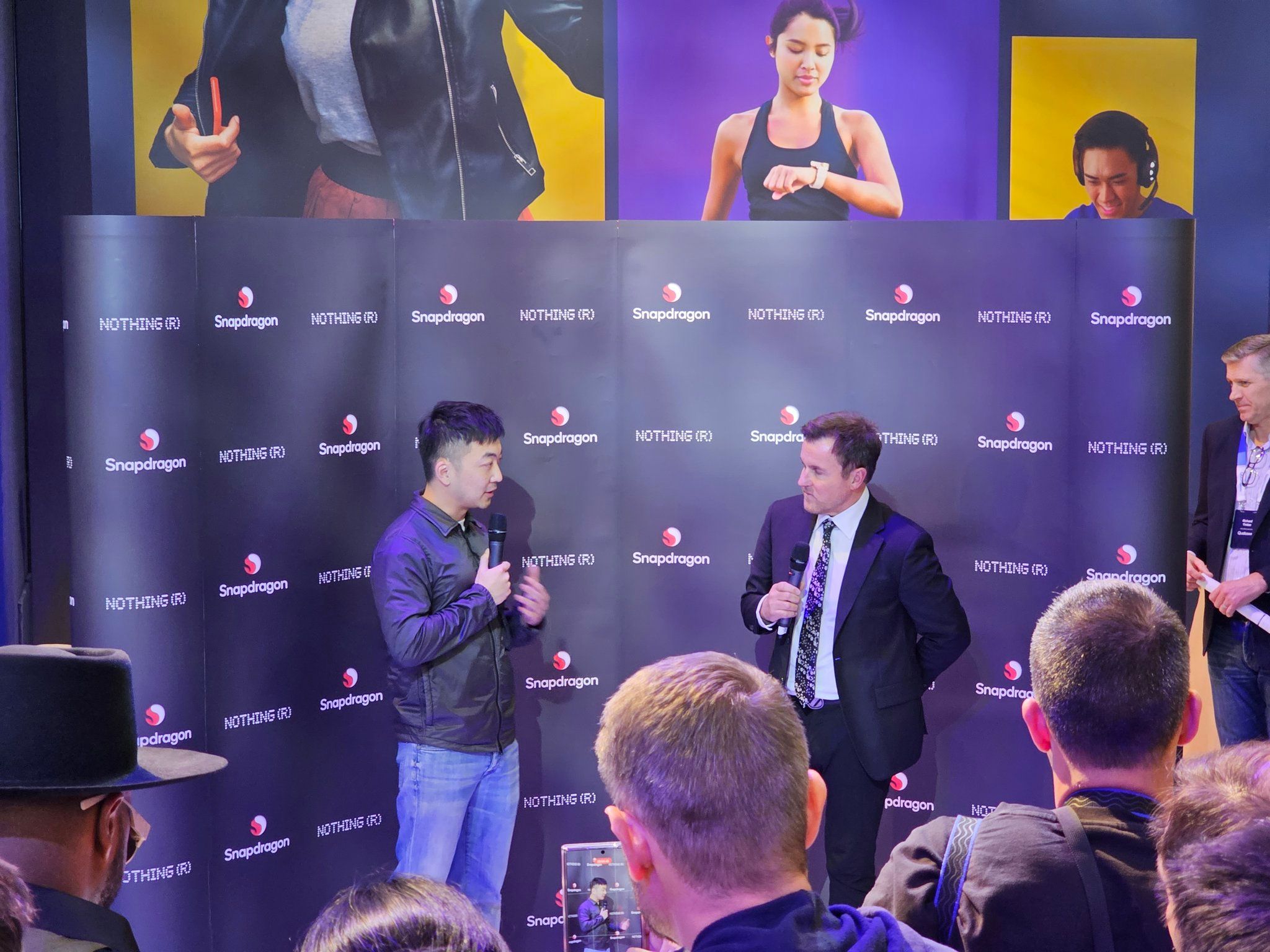 Carl Pei at Mobile World Congress talking about Nothing