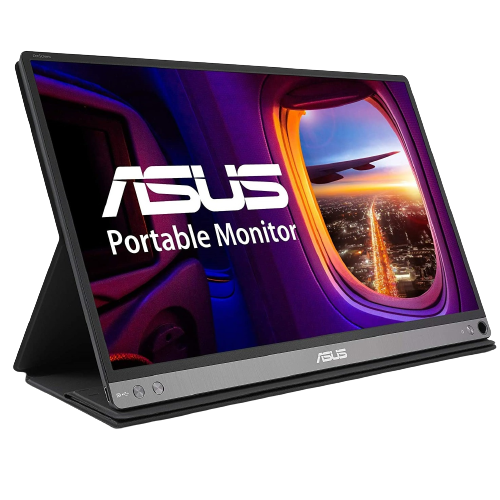 ASUS ZenScreen 15.6 Portable Monitor pictured at an angle