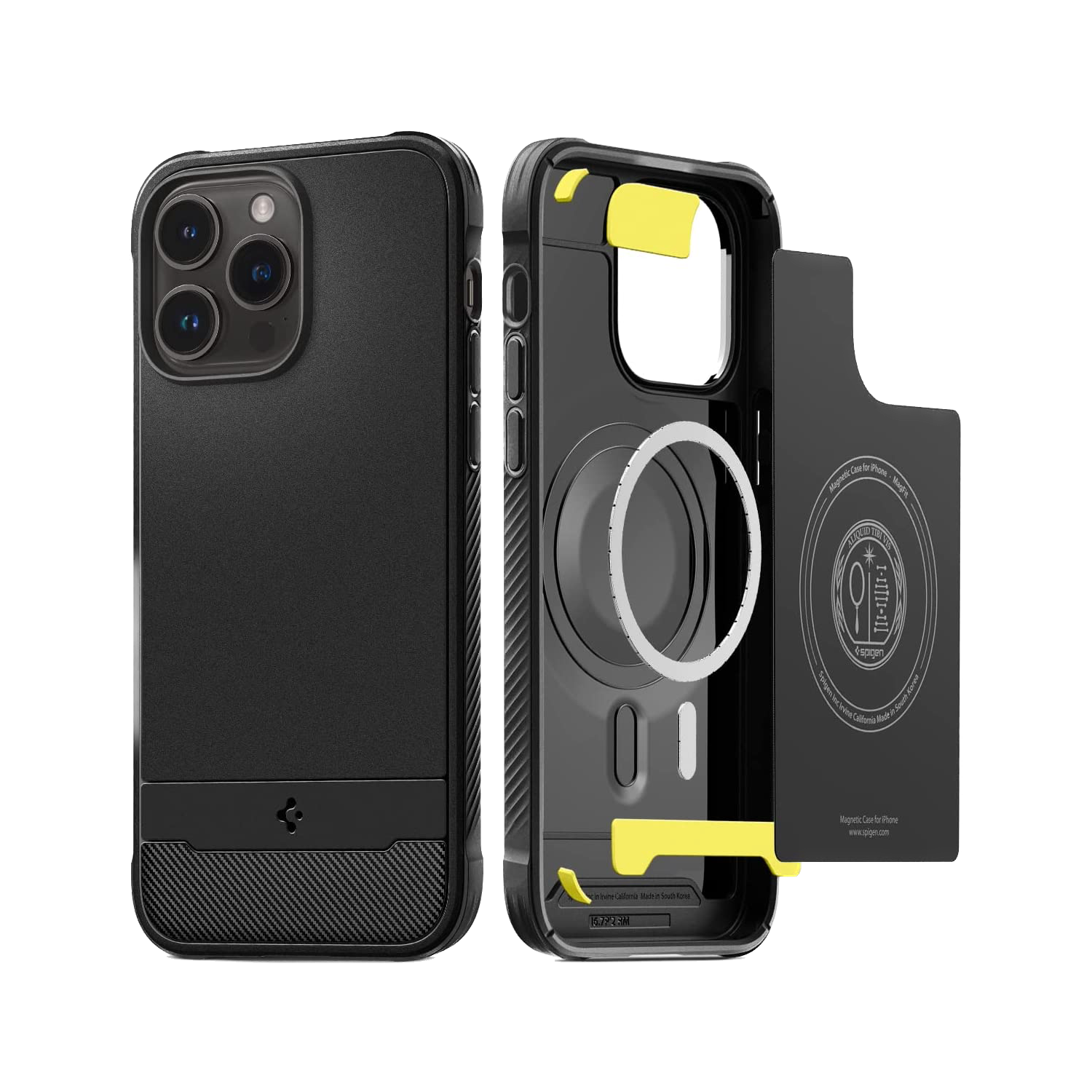 iPhone 14 Pro Max in Spigen Rugged Armor case