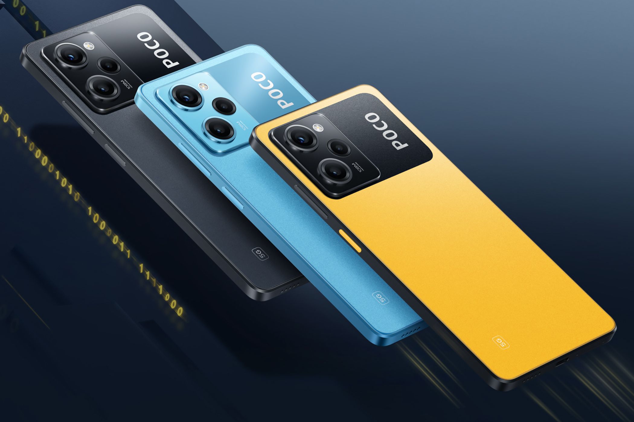 Poco X5 series debuts with an updated design and new SoCs