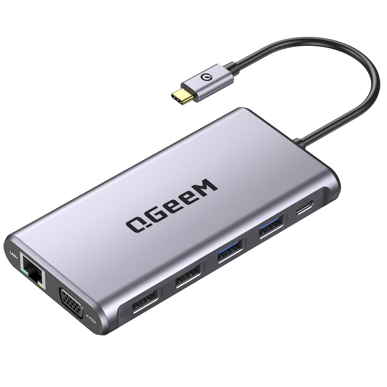 QGeeM 12-in-1 USB-C Hub