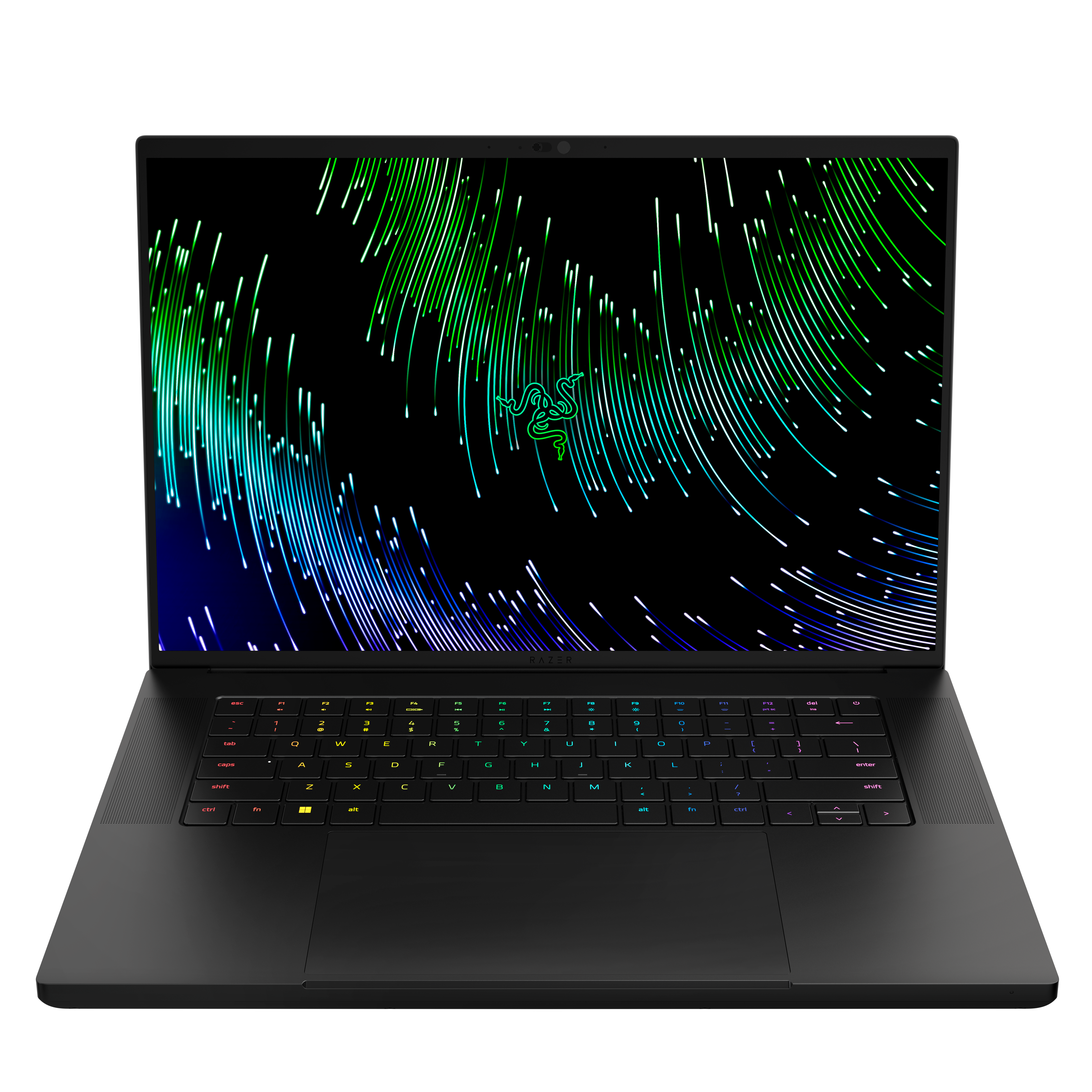 Front view of the Razer Blade 16