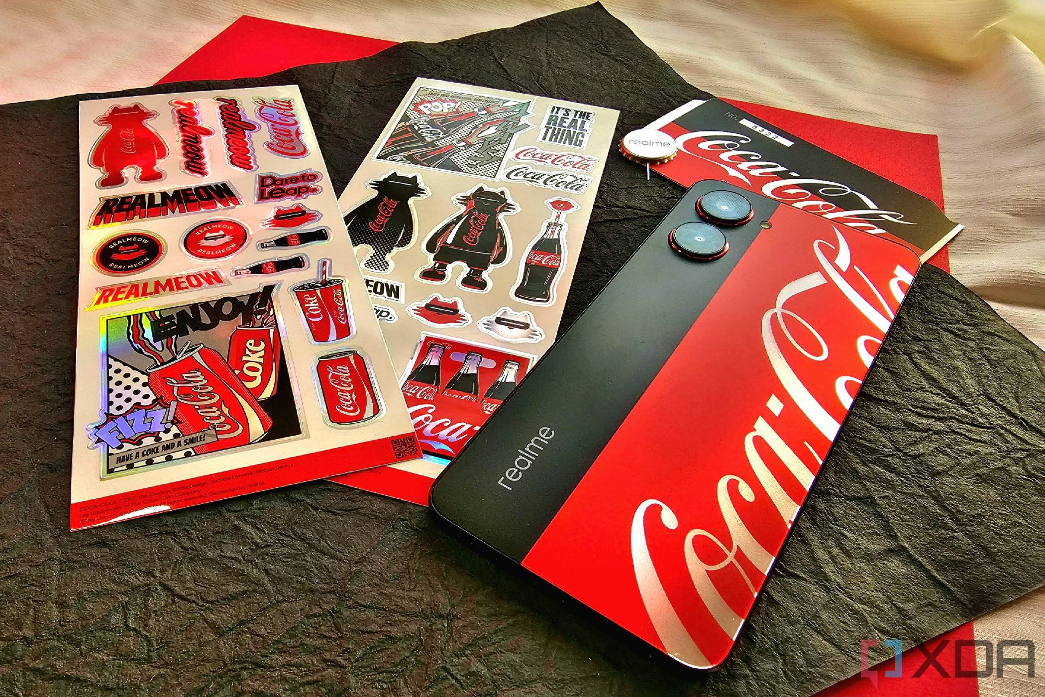 Quench Your Thirst for Beautiful Models with Realme 10 Pro Coca Cola Edition Pics