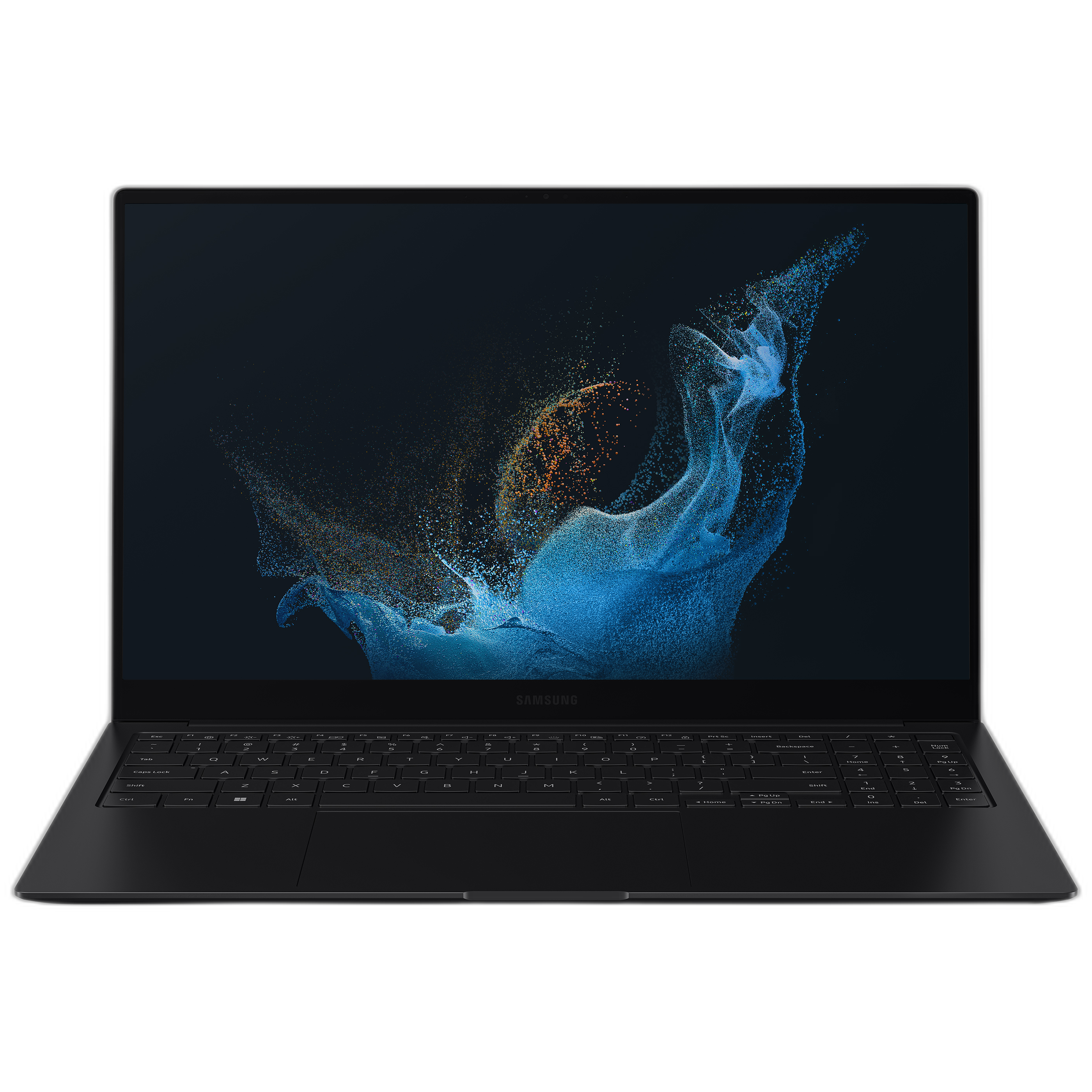 Front view of the Samsung Galaxy Book 2 Pro
