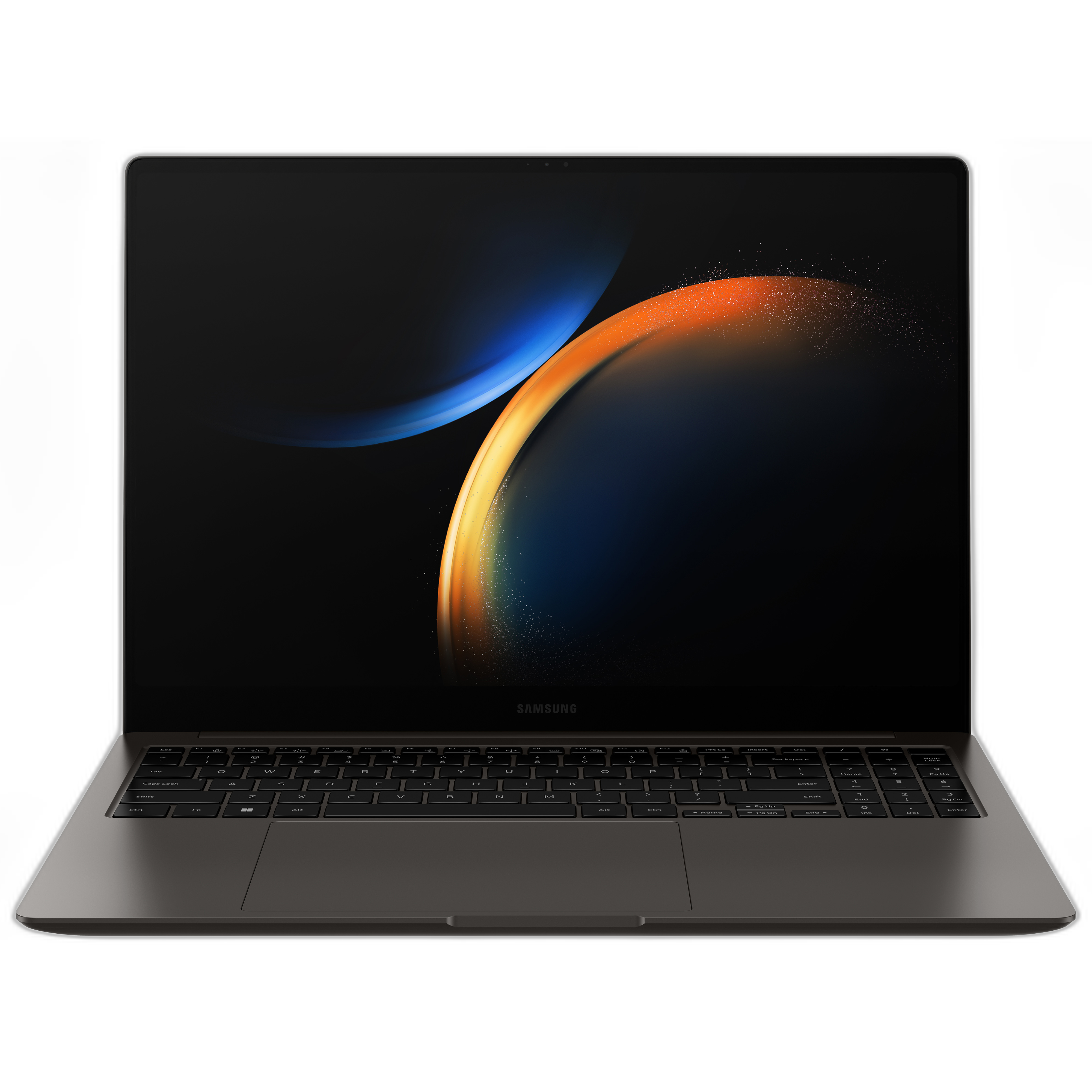 Front view of Samsung Galaxy Book 3 Pro