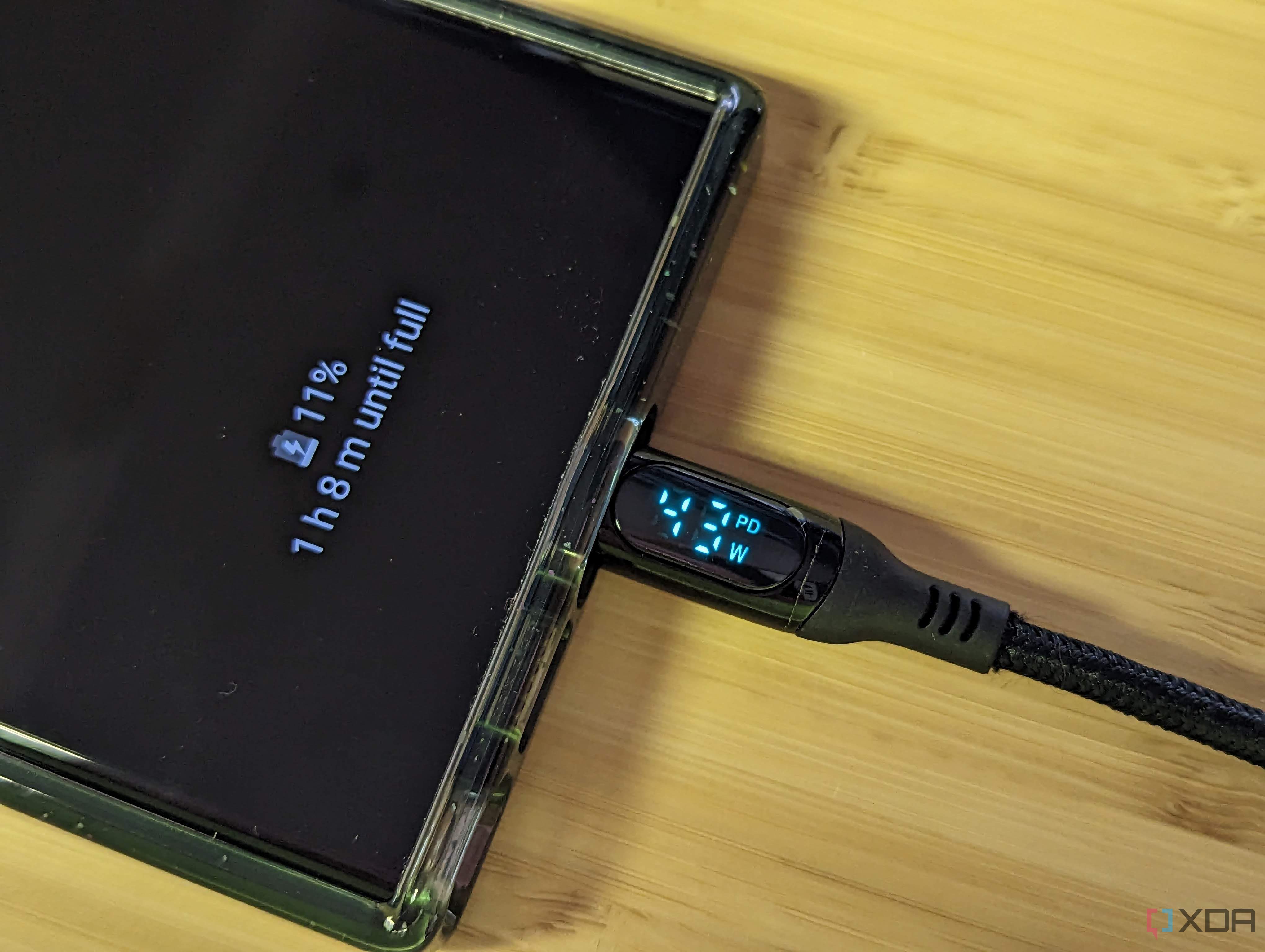Samsung Galaxy S23 Ultra charging (1)