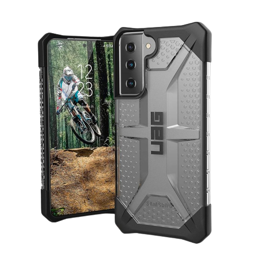 A render of the UAG Plasma Ice case for Galaxy S21.