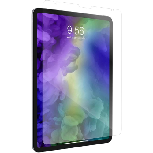 A render of the ZAGG InvisibleShield Glass for iPad Pro.