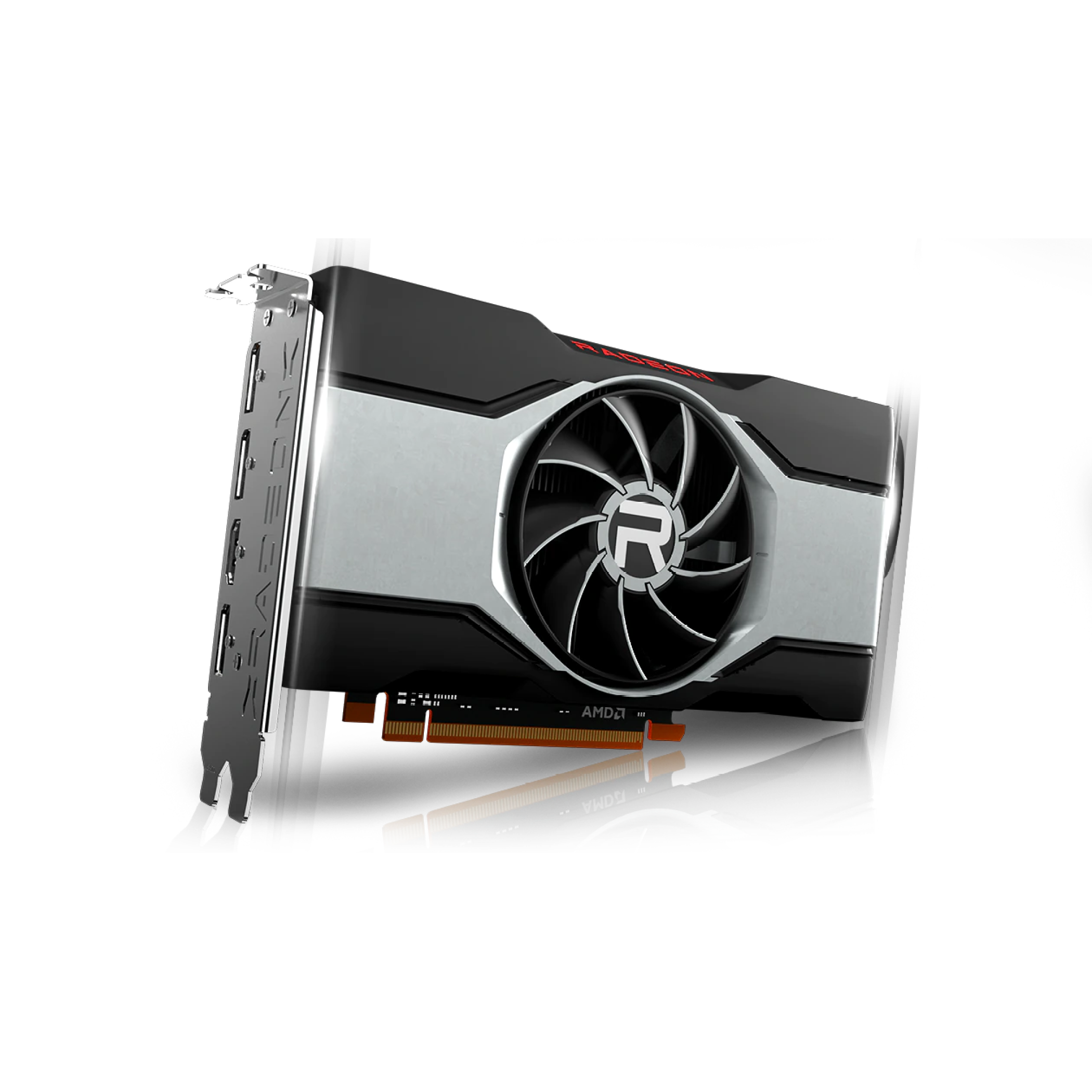 The AMD Radeon RX 6600 GPU.