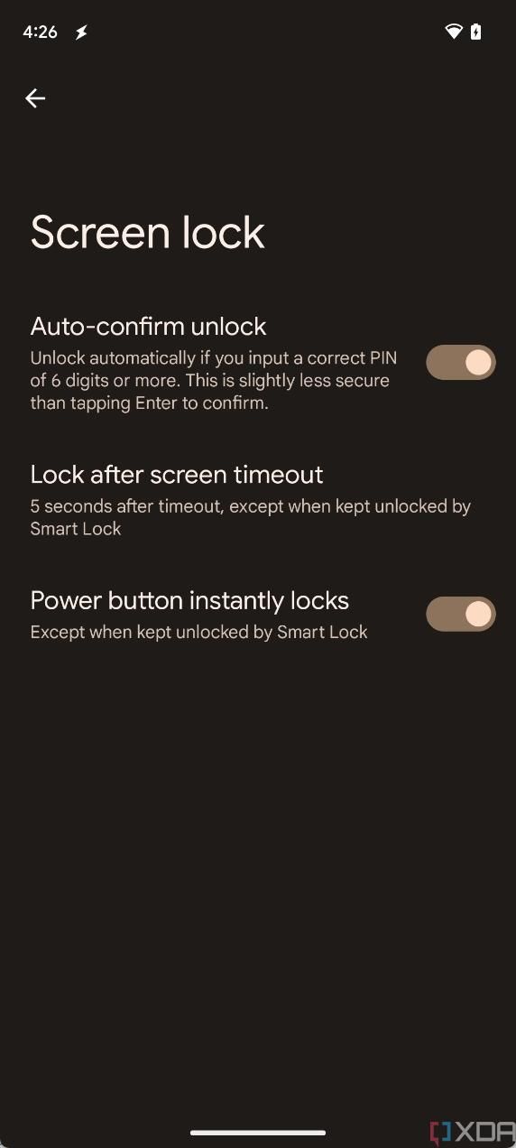 Android_14_screen_lock_settings_auto-confirm_unlock