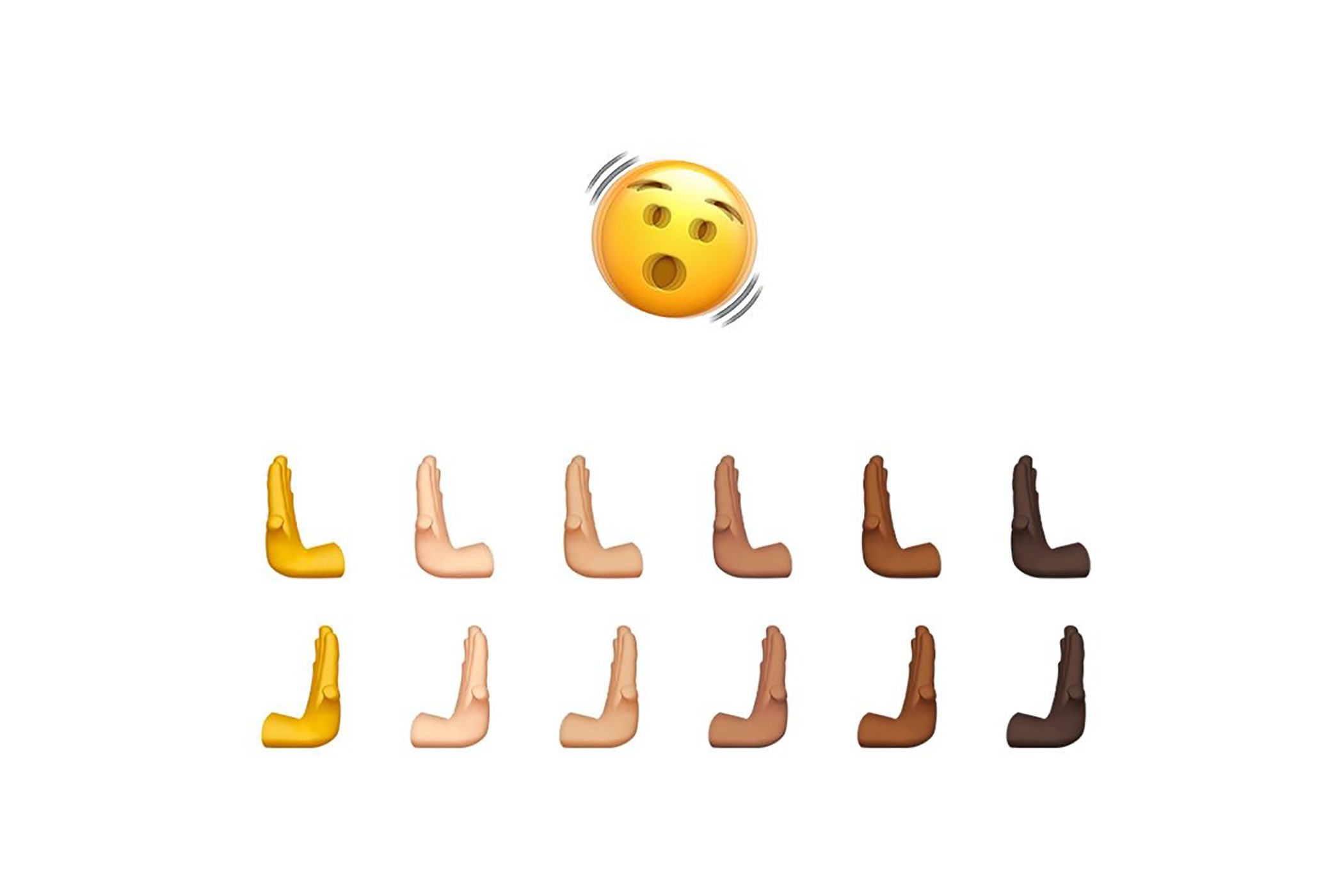 Emoji expression gestures in iOS 164