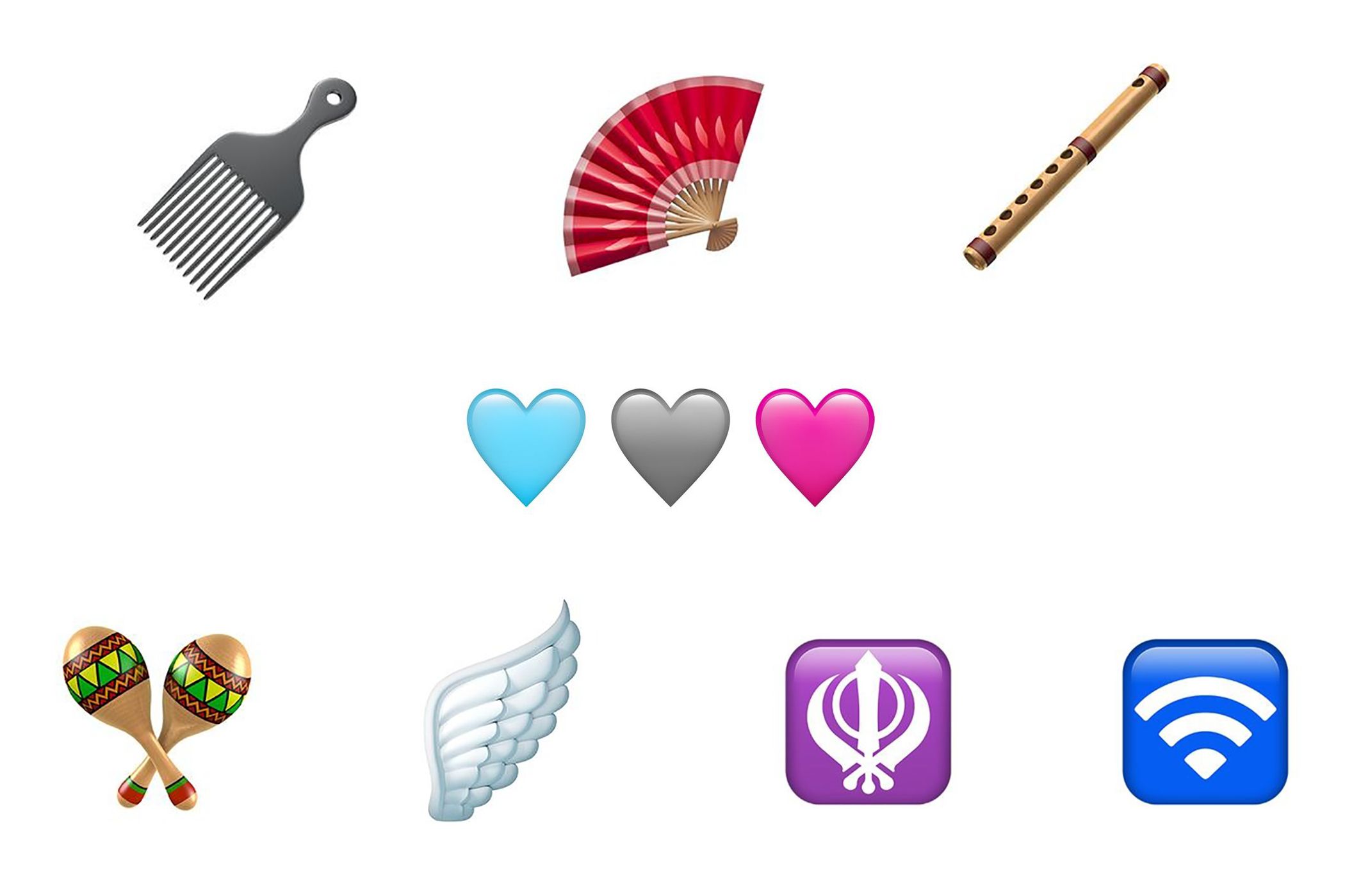 IOS 164 emojis Expressions of object symbols