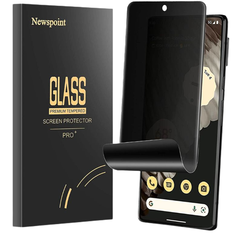 A render of the Newspoint privacy screen protector for the Pixel 7.