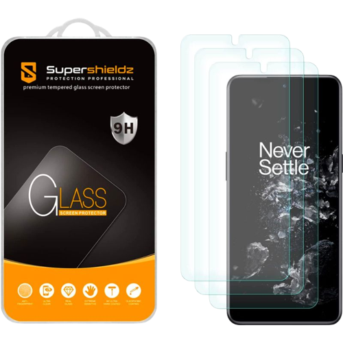 A render of the SuperShieldz tempered glass for the OnePlus 10T.
