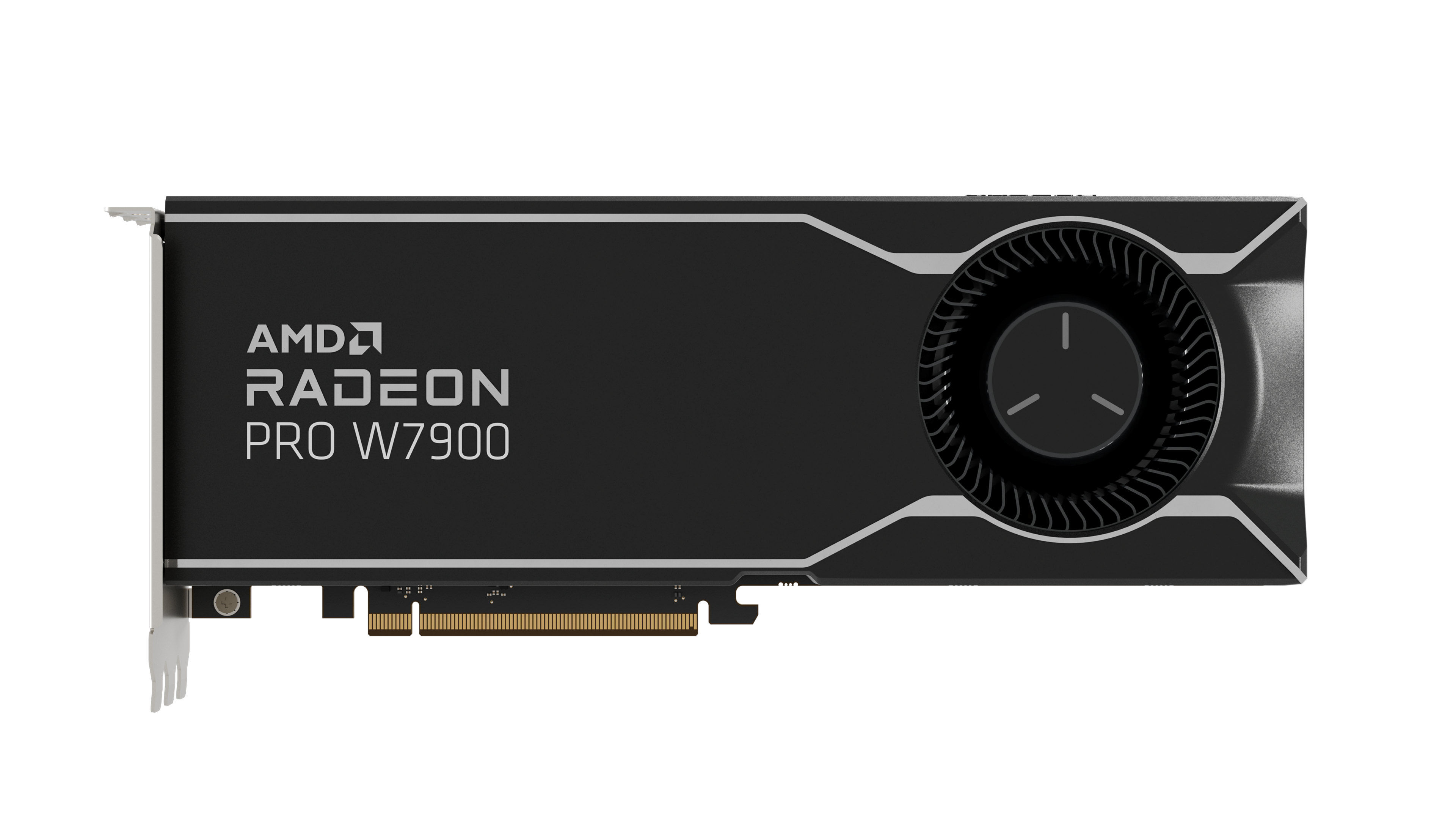 La GPU AMD Radeon PRO W7900.