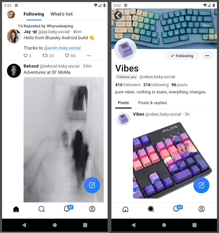 Zwei Monate nach dem Start kommt die Twitter-Alternative von Jack Dorsey auf Android