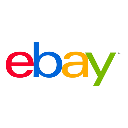 A render showing the logo of eBay marketplace. 