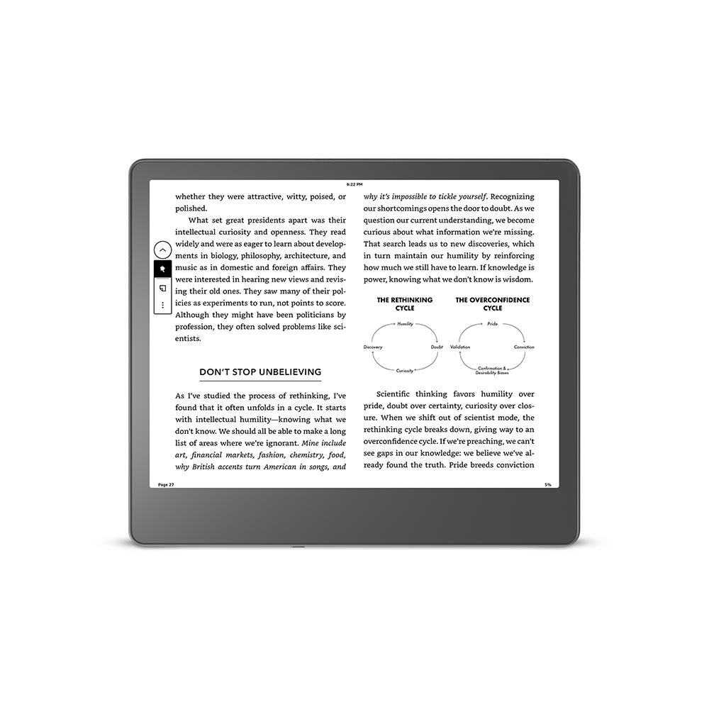 Das Kindle ScribeUpdate bringt eine bessere Navigation, ein