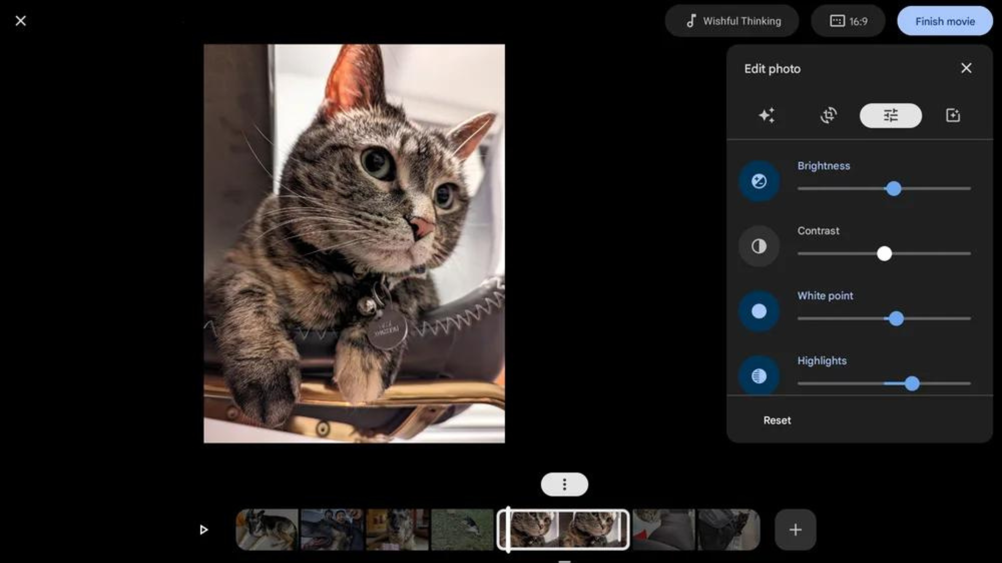 Google Photo editing images and videos 
