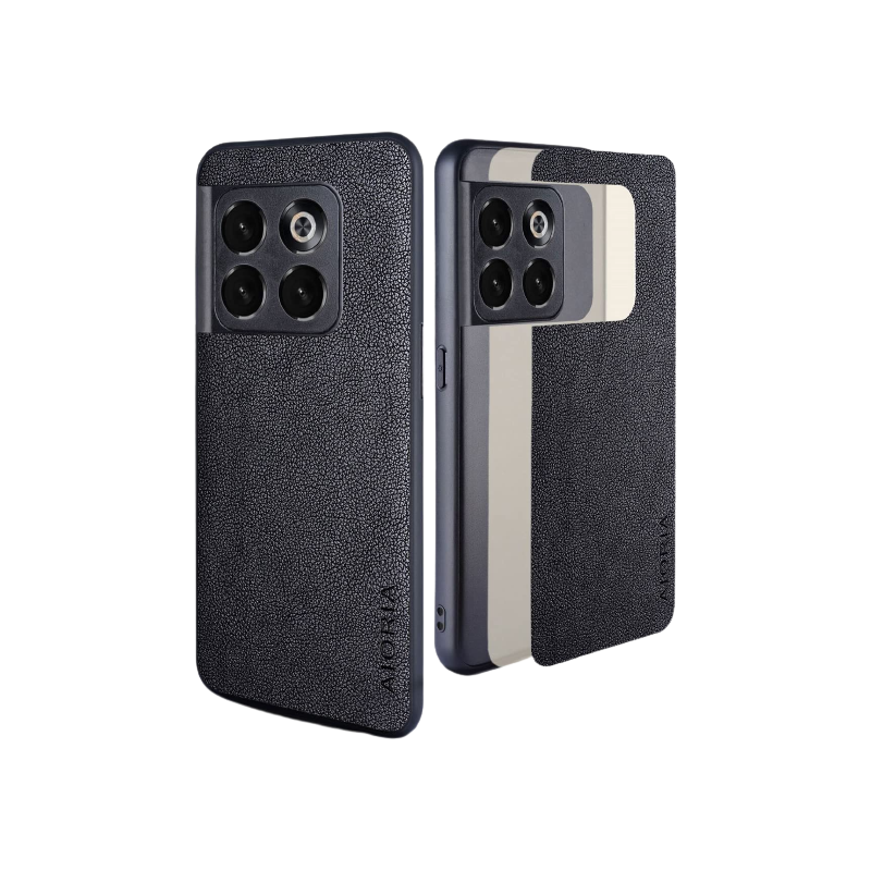 Aioria Leather Case for OnePlus 10T on transparent background.