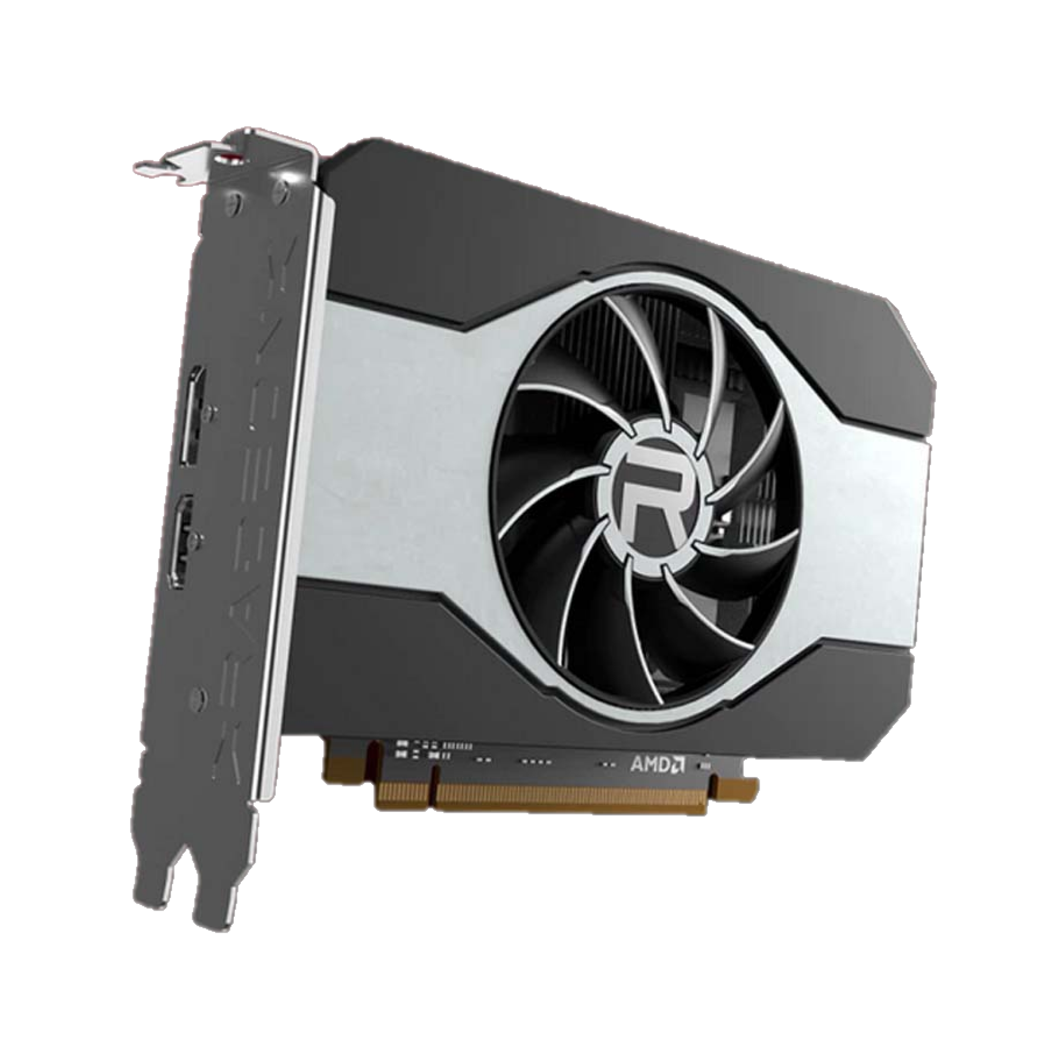 The AMD Radeon RX 6500 XT GPU.
